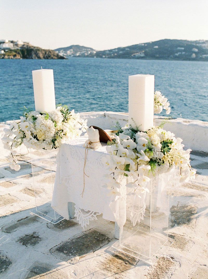 destination wedding mykonos